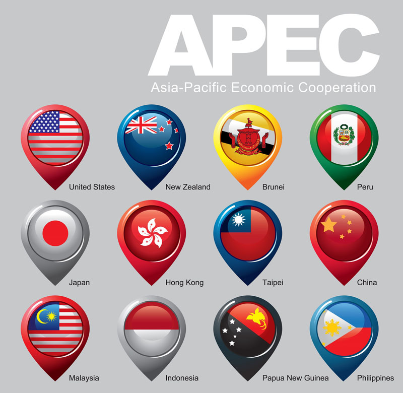 Thẻ APEC đi được những nước nào?