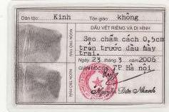 Thủ tục làm chứng minh thư nhân dân